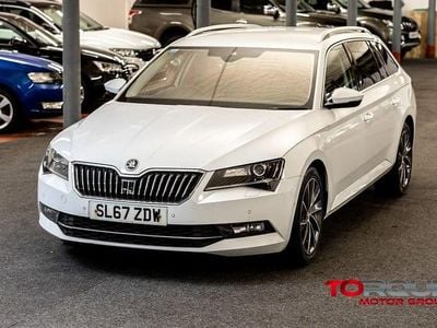 White Used 2017 Skoda Superb LAURIN & KLEMENT Estate | £14,695 (Fair price)
