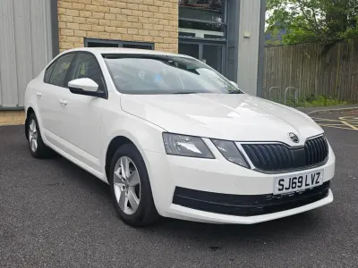 Usado Skoda Octavia 2019 Blanco Utilitario