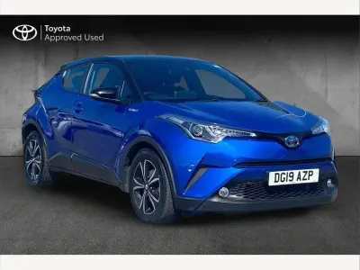 Used Toyota C-HR 122 HP (89 kW) 2019 Nebula blue SUV