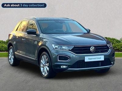 Grey Used 2021 VW T-Roc SEL SUV | £20,999 (Fair price)