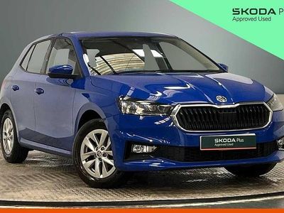Used Skoda Fabia 48 HP (35 kW) 2022 Energy blue Hatchback