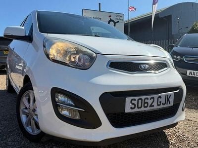 Used Kia Picanto 68 HP (50 kW) 2013 White Hatchback