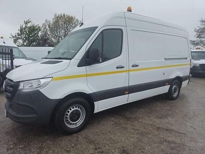 Begagnad Mercedes Sprinter Progressive 2022 Vit Van