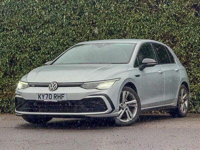 Used VW Golf VII R-line 150 HP (110 kW) 2020 Silver Hatchback