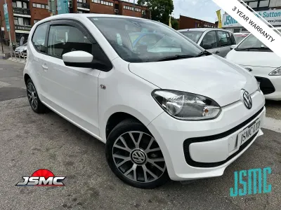 Used VW up! move up! 2014 White Hatchback