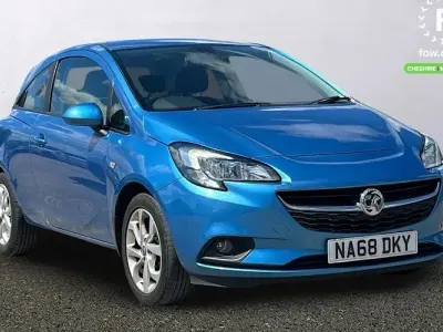 Used Vauxhall Corsa 75 HP (55 kW) 2018 Blue Hatchback