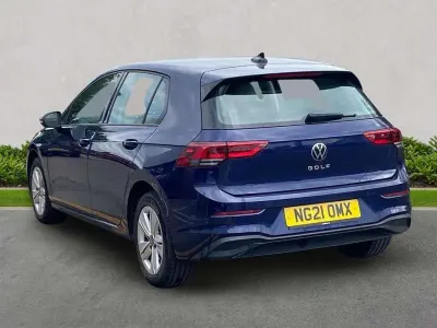 Used VW Golf VII S 150 HP (110 kW) 2021 Blue Hatchback