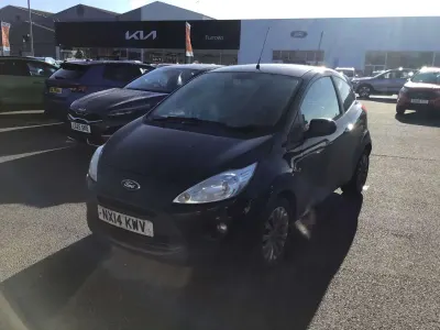 Used Ford Ka Zetec 69 HP (50 kW) 2014 Black Hatchback