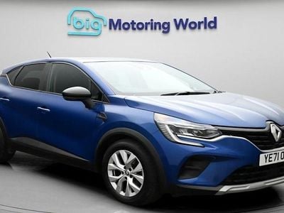 Used Renault Captur Iconic 91 HP (66 kW) 2021 Blue SUV