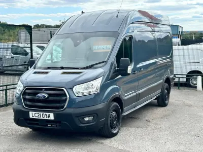 Used Ford Transit Trend 130 HP (95 kW) 2021 Grey Van