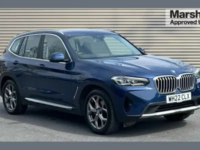 Begagnad BMW X3 xLine 187 HK (137 kW) 2022 Blå SUV