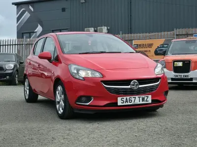 Used Vauxhall Corsa SRi 75 HP (55 kW) 2017 Red Hatchback
