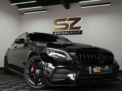 Used Mercedes C300 AMG line 2018 Black Sedan