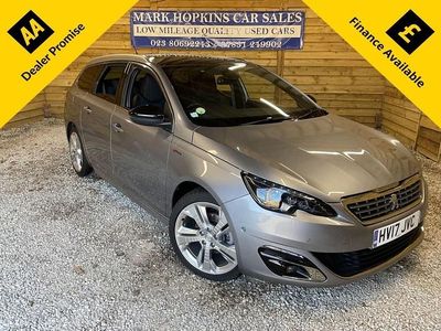 Used Peugeot 308 SW GT-line 120 HP (88 kW) 2017 Grey Estate