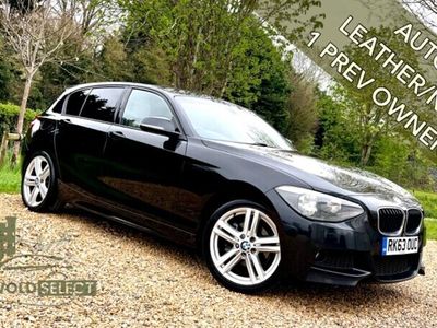 used BMW 120 1 Series 2.0 d M Sport 5 door - 1 PREV OWNER LEATHER SAT NAV