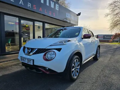 Używany Nissan Juke Tekna 110 KM (80 kW) 2017 Biały SUV