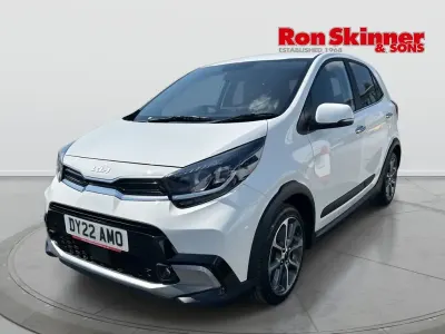 Used Kia Picanto X-Line 2022 White Hatchback