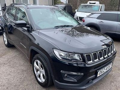 Begagnad Jeep Compass Longitude 120 HK (88 kW) 2019 Svart SUV