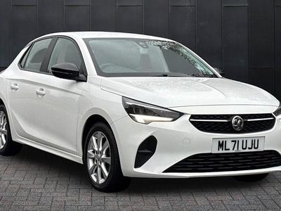 Used Vauxhall Corsa 75 HP (55 kW) 2021 White Hatchback
