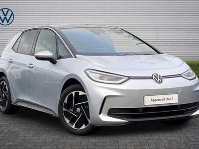 Used VW ID.3 Pro 150 kW (204 HP) 2025 Scale silver with solid black roof Hatchback