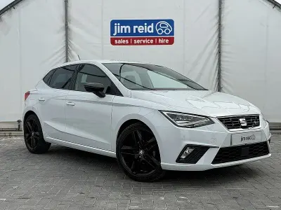 Used Seat Ibiza FR Sport 95 HP (69 kW) 2021 White Hatchback