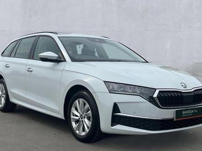 Used Skoda Octavia SE Technology 116 HP (85 kW) 2025 Moon white