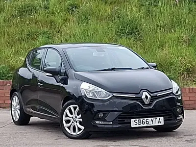 Used Renault Clio Dynamique 75 HP (55 kW) 2016 Black Hatchback