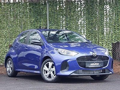 New Mazda 2 Exclusive-Line 116 HP (85 kW) 2025 Blue Hatchback