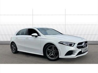 Used Mercedes A180 Executive 136 HP (100 kW) 2019 White Hatchback