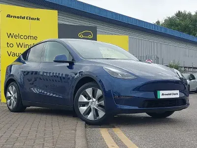 Used Tesla Model Y Long Range AWD 11 kW (15 HP) 2023 Blue SUV