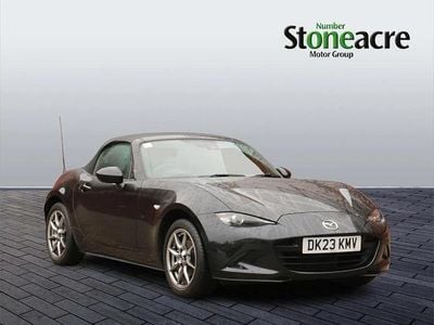 Black Used 2023 Mazda MX5 Exclusive-Line Cabriolet | £19,250 (Good price)