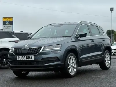 Used Skoda Karoq SE L 116 HP (85 kW) 2018 Grey SUV