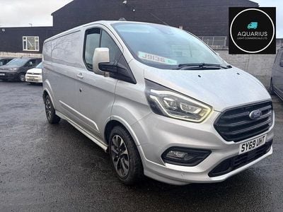 Used Ford Transit Custom Sport 185 HP (136 kW) 2019 Silver Van