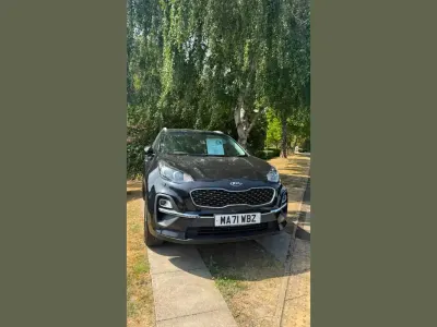 Used Kia Sportage 129 HP (94 kW) 2021 Black SUV