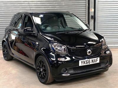 Used Smart ForFour 2016 Black Hatchback