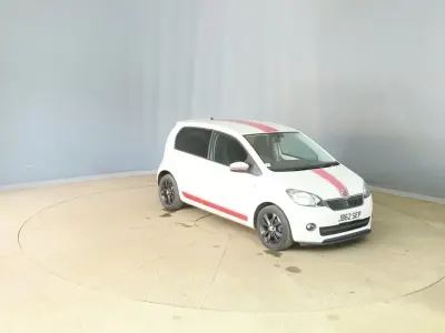 Gebraucht Skoda Citigo SE 2013 Weiß Kleinwagen