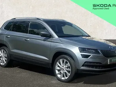 Begagnad Skoda Karoq SE L 150 HK (110 kW) 2021 Grå SUV