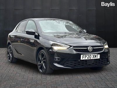 Used Vauxhall Corsa SRi 101 HP (74 kW) 2020 Black Hatchback