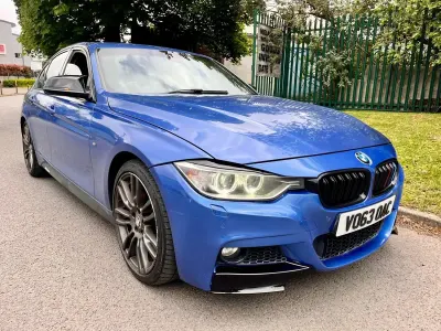 Begagnad BMW 320 M Sport 2013 Blå Sedan