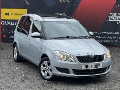 Used Skoda Roomster SE 105 HP (77 kW) 2014 Silver MPV