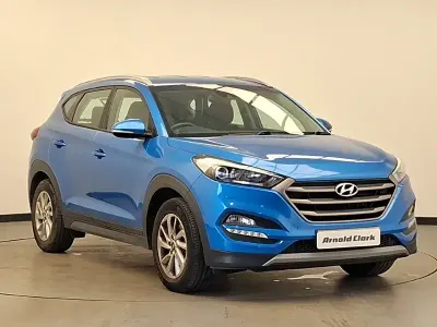 Used Hyundai Tucson SE 141 HP (103 kW) 2017 Blue SUV