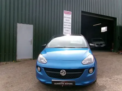 Used Vauxhall Adam 70 HP (51 kW) 2019 Blue Hatchback