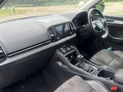 Used Skoda Karoq SE L 150 HP (110 kW) 2023 Blue SUV