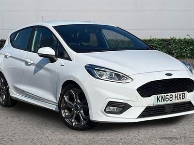 Used Ford Fiesta ST-Line 140 HP (102 kW) 2018 White Hatchback