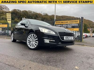 Black Used 2012 Peugeot 508 GT Sedan | £6,495 (Expensive)