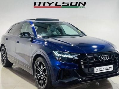 Used Audi Q8 Advanced 286 HP (210 kW) 2019 Blue SUV
