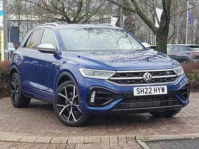 Used VW T-Roc R 300 HP (220 kW) 2022 Blue SUV