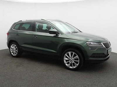 Used Skoda Karoq SE L 150 HP (110 kW) 2021 Green SUV