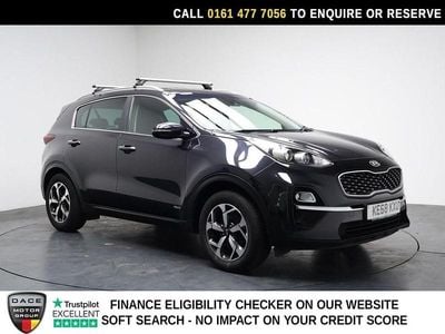 Used Kia Sportage 174 HP (127 kW) 2019 Black SUV