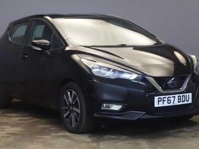 Used Nissan Micra Acenta 71 HP (52 kW) 2017 Black Hatchback